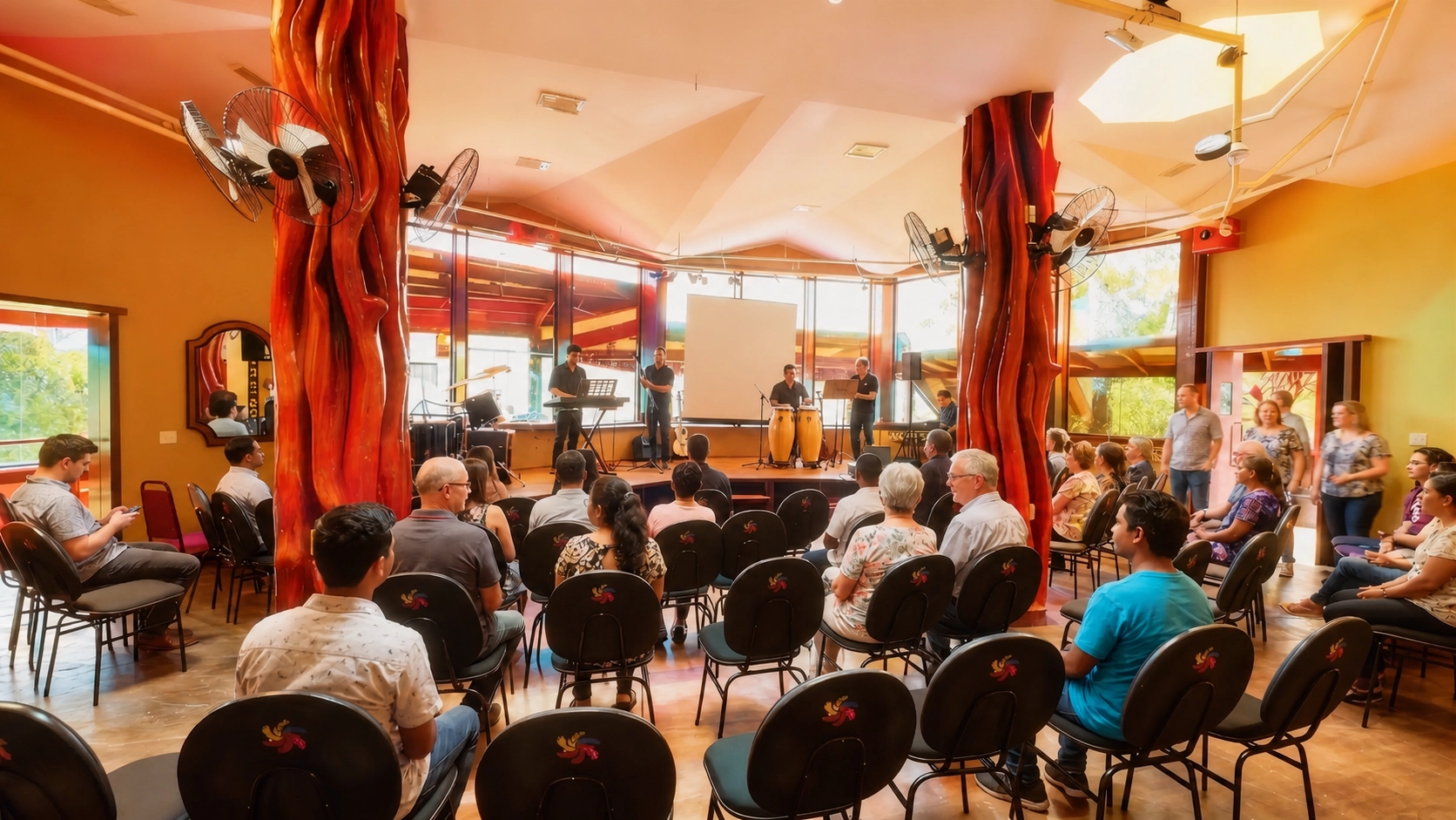 Salão de eventos do Espaço Regenesis